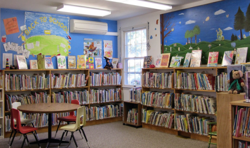 Library in Village
